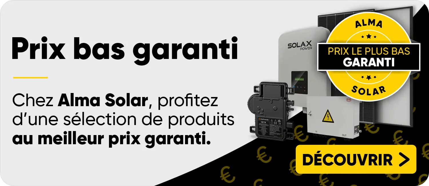 Prix bas garanti panneau solaire